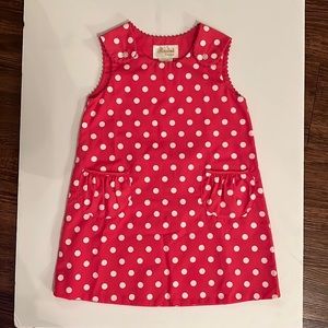 Hot pink and white polkadot dress. Rosalina brand size 18 months